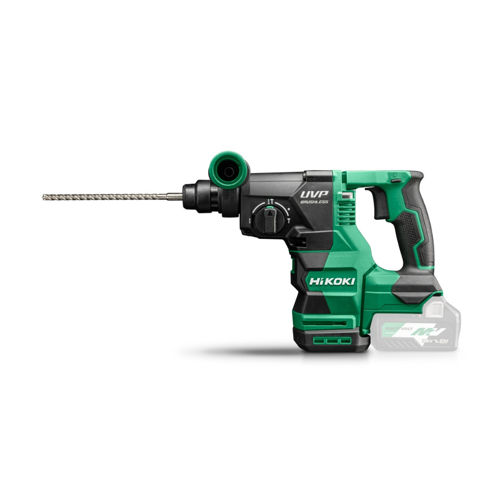 Perfo-burineur SDS+ 28mm 36V 3,2J - brushless - sans batterie ni chargeur - HIKOKI - DH3628DAW2Z