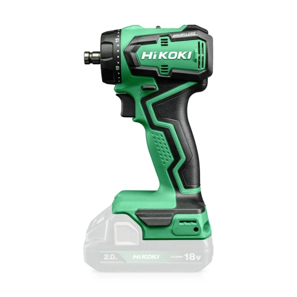 Perceuse visseuse 55Nm 18V - sans batterie ni chargeur - HITCASE - HIKOKI - DS18DDQW2Z