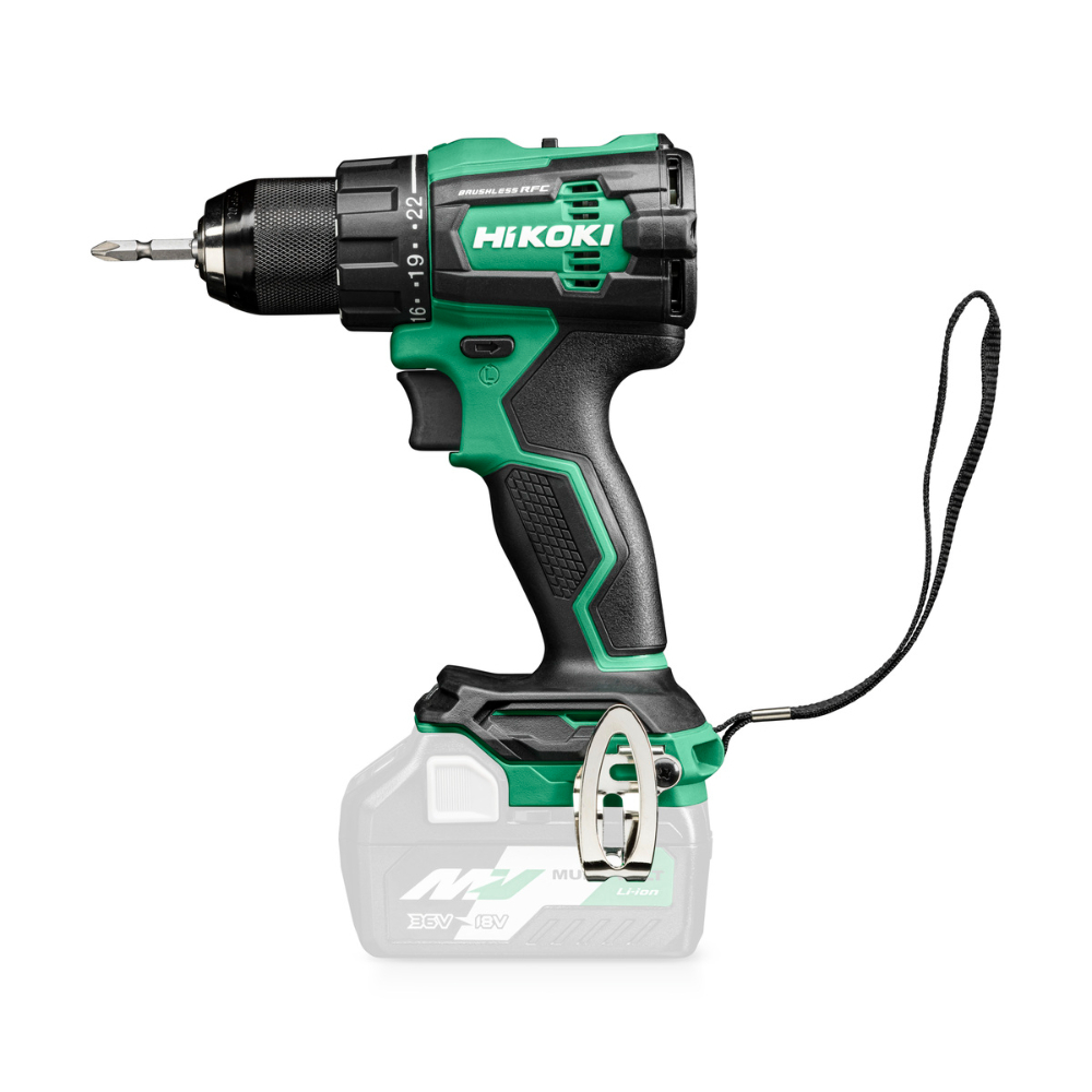 Perceuse visseuse 70Nm 18V Brushless - sans batterie ni chargeur - HIKOKI - DS18DEW2Z