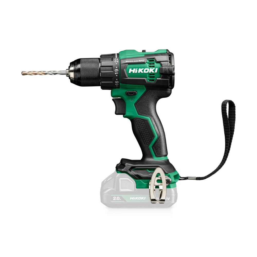 Perceuse à percussion 70nm 18V brushless - sans batterie ni chargeur - HIKOKI - DV18DEW2Z