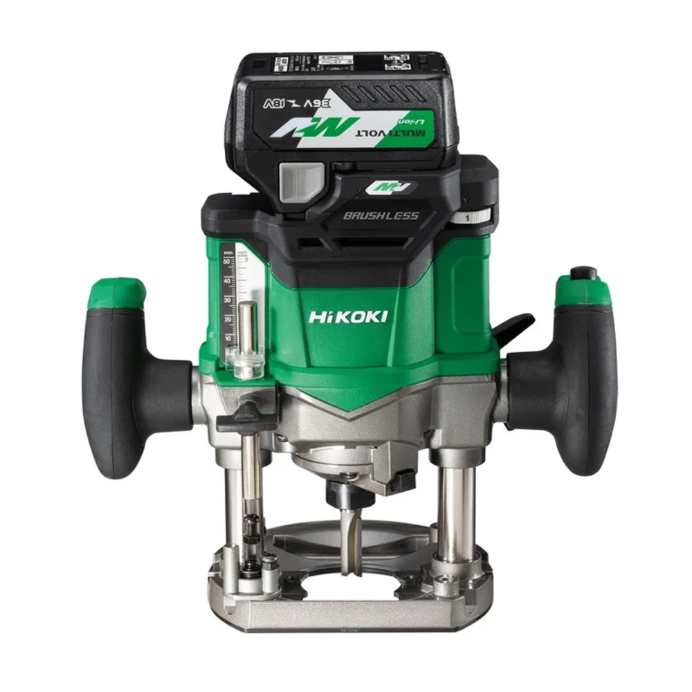 Défonceuse 36V 2,5Ah Brushless - Pince 12mm - HIKOKI - M3612DAWPZ
