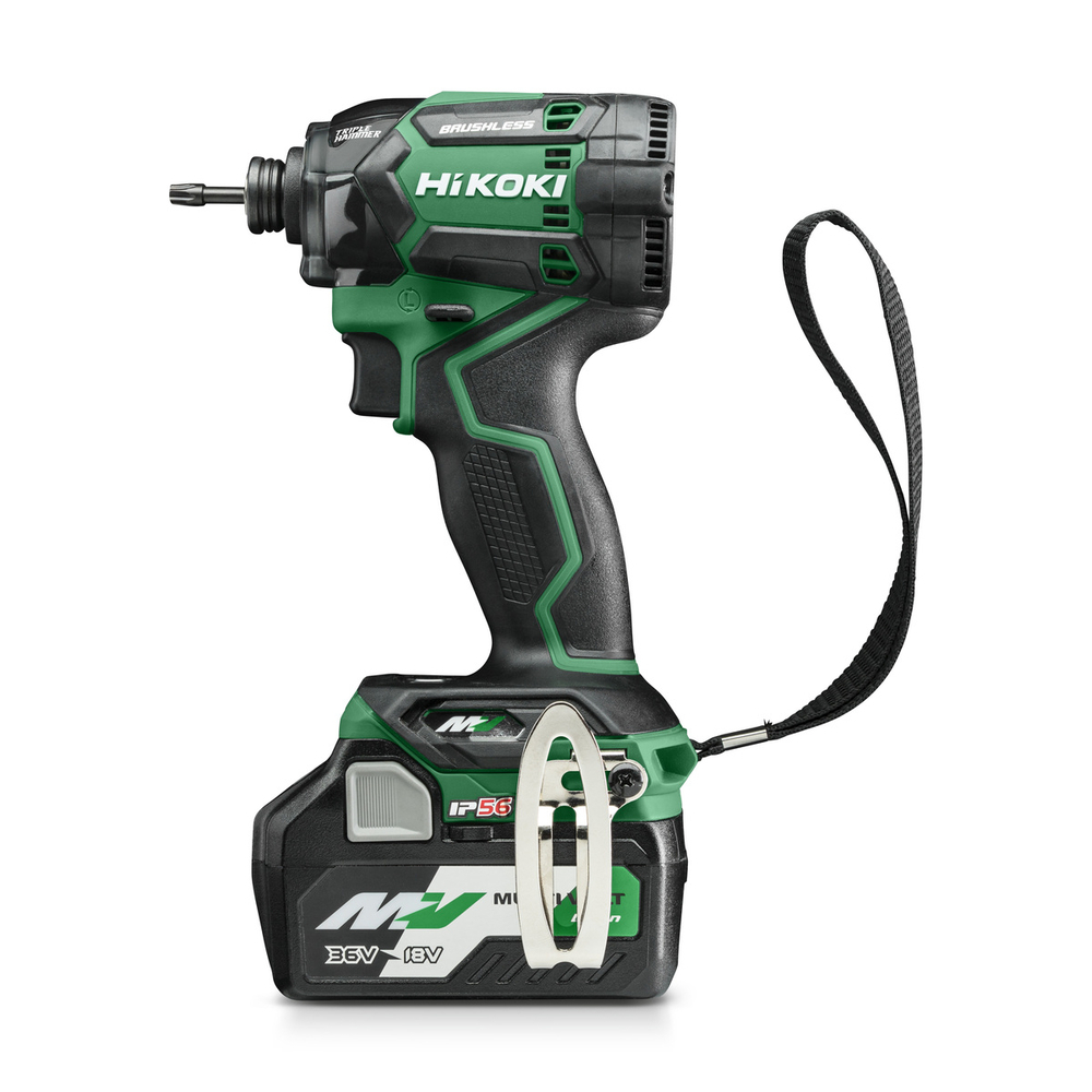 Visseuse à choc sans fil 36V - BRUSHLESS - 215 Nm - 2x MV-A [36V 2,5Ah / 18V 5,0Ah] en HSC II - HIKOKI - WH36DCWRZ