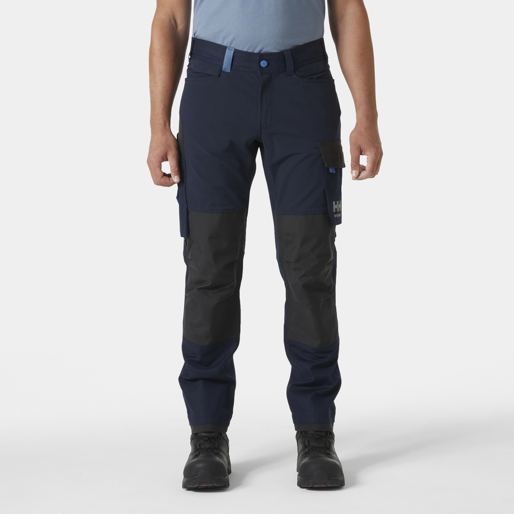 Pantalon Oxford 4X CNCT marine/ébène - HELLY HANSEN - 77395_599