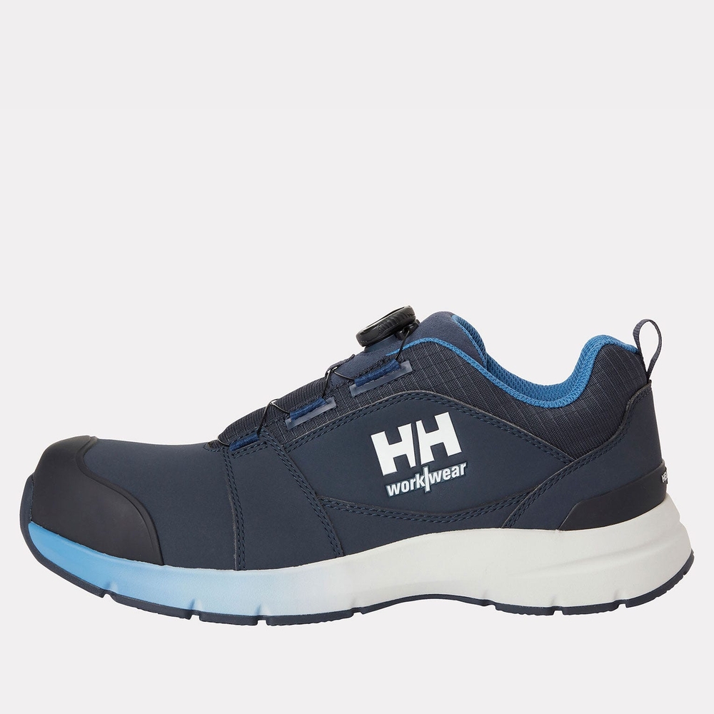 Chaussures basses de sécurité Barcode MXR Low BOA S3 marine/bleu pierre - HELLY HANSEN - 78325_595