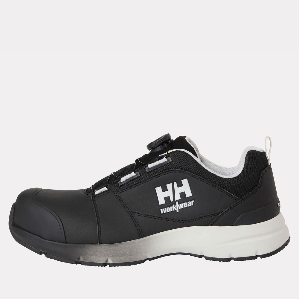 Chaussures basses de sécurité Barcode MXR Low BOA S3 noir/gris - HELLY HANSEN - 78325_999