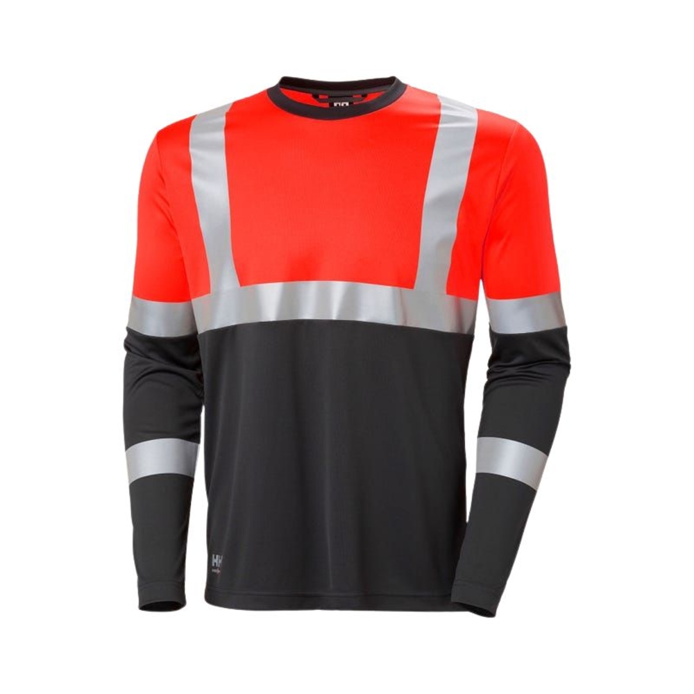 T-shirt manches longues ADDVIS CL1 rouge/ébène - HELLY HANSEN - 79255_169
