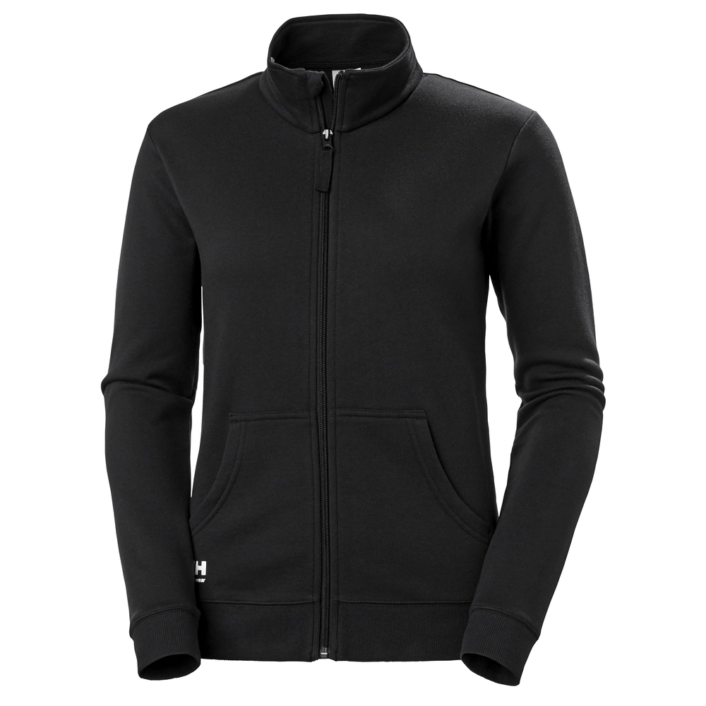 Sweatshirt femme zippé Classic noir - HELLY HANSEN - 79321_990