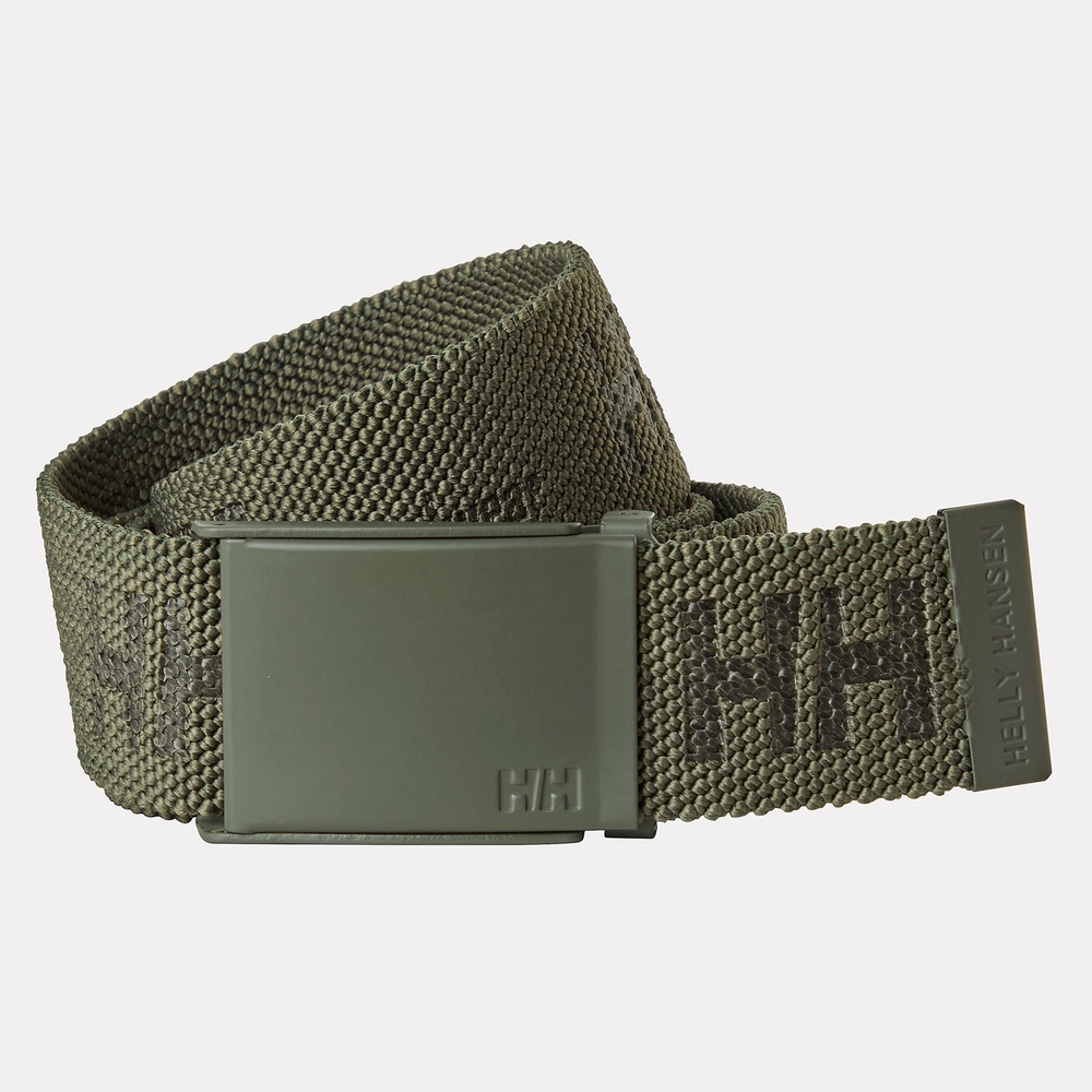 Ceinture avec logo HH vert armée - HELLY HANSEN - 79528_480