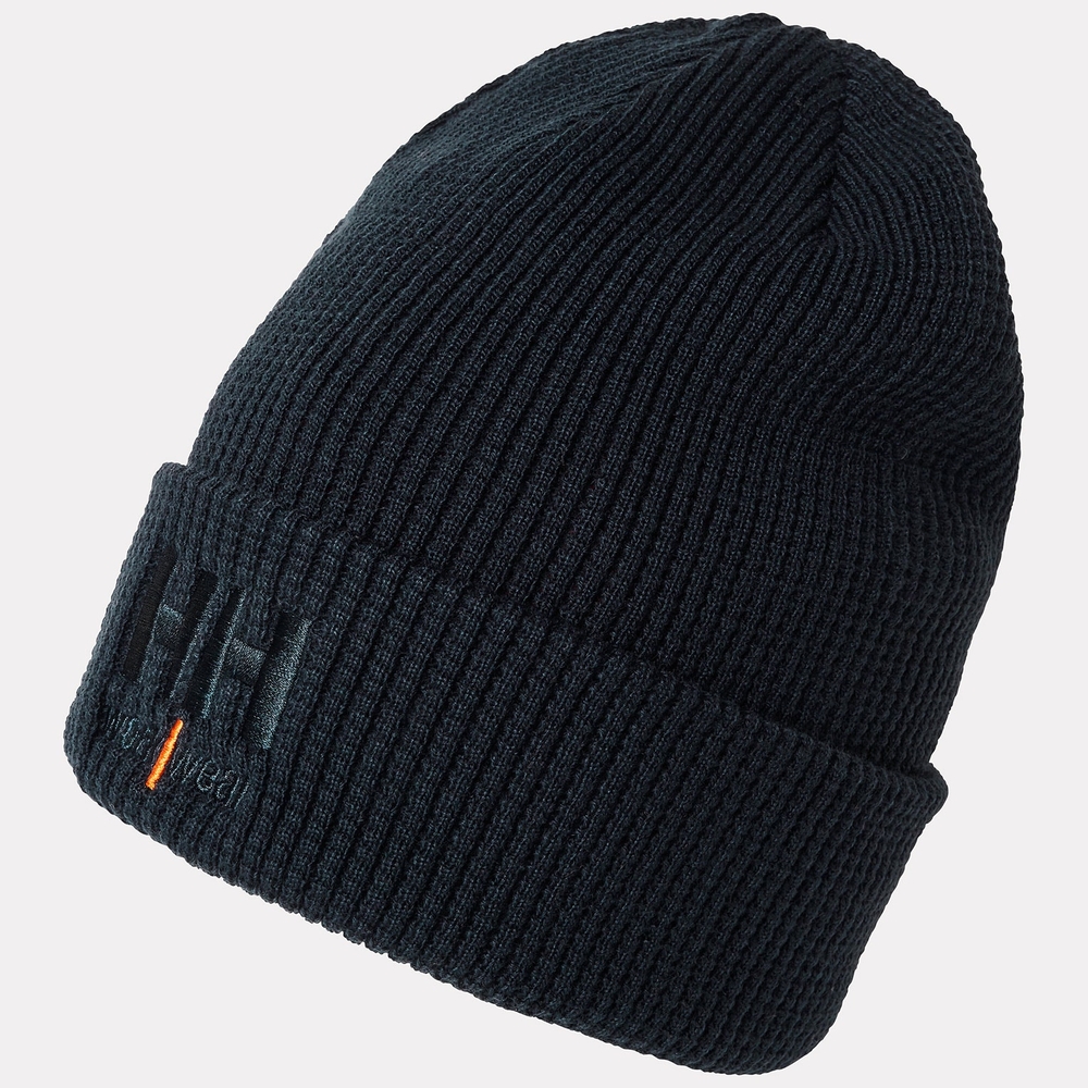 Bonnet à revers Classic Logo marine - HELLY HANSEN - 79882_590