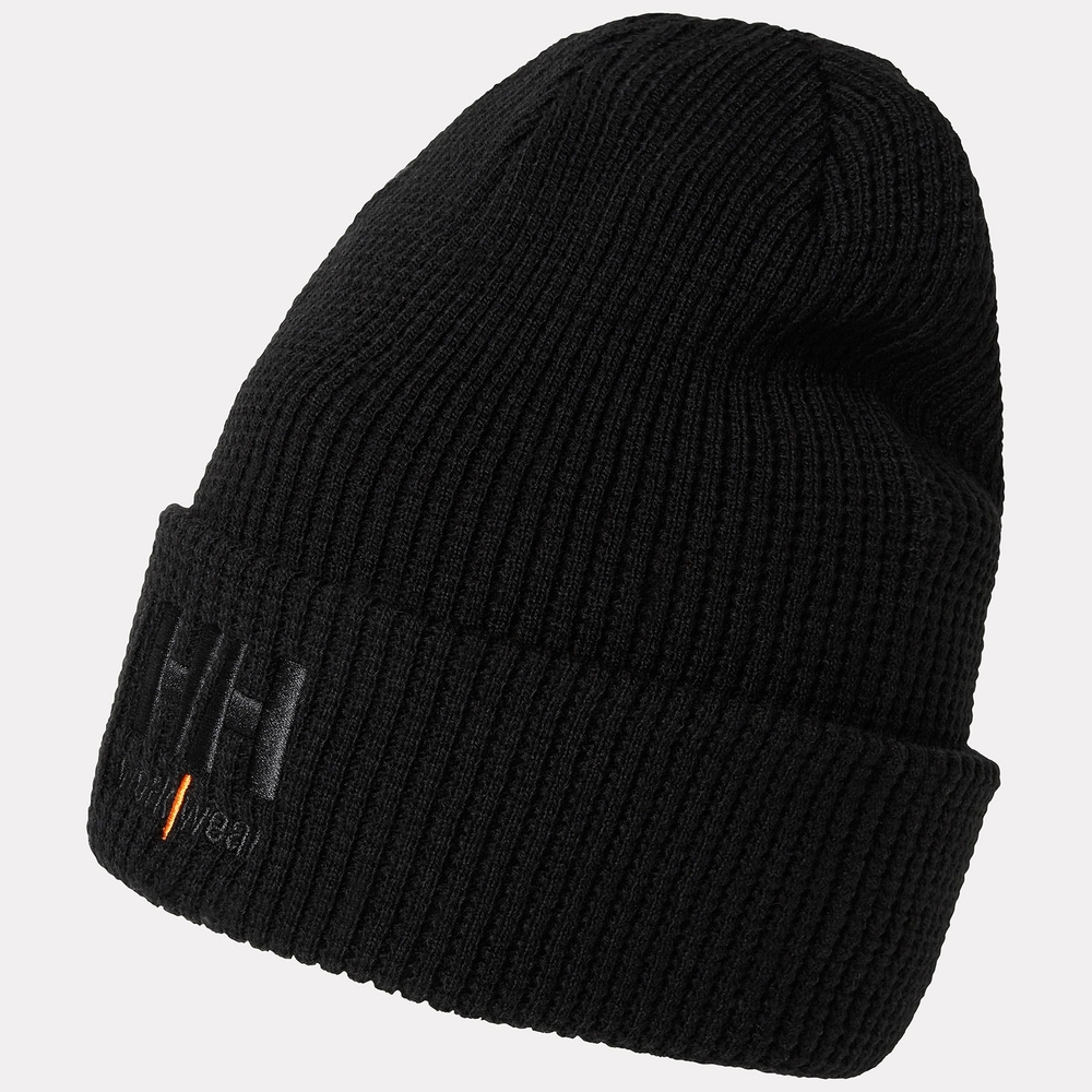 Bonnet à revers Classic Logo noir - HELLY HANSEN - 79882_990