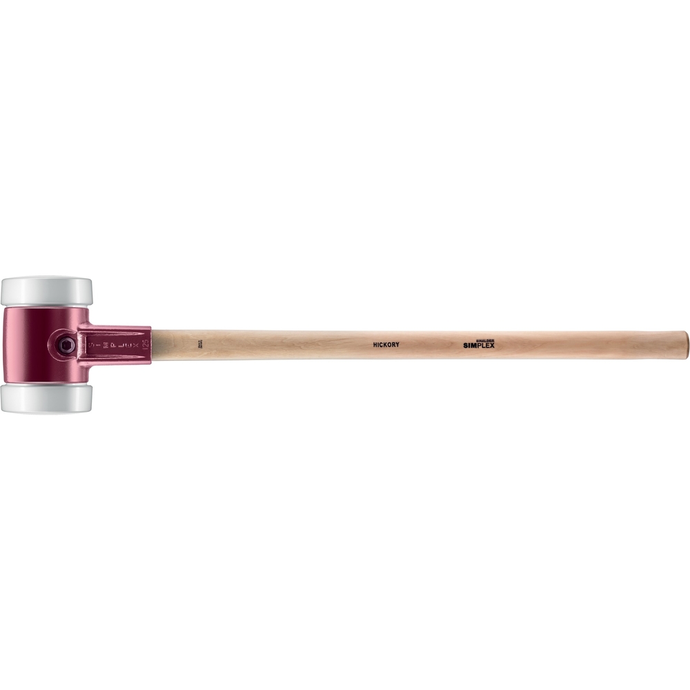 Marteau de frappeur SIMPLEX avec boîtier en fonte malléable et manche en hickory diam 140 - HALDER - 3007.141