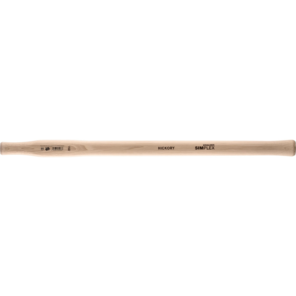 Manche en bois hickory 700 MM pour SIMPLEX Maillet diam 60 - HALDER - 3244.061
