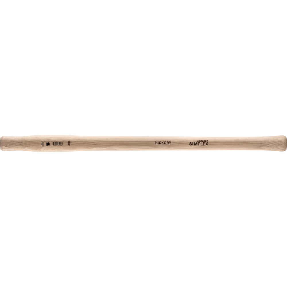 Manche en bois hickory 700 MM pour SIMPLEX Maillet diam 80 - HALDER - 3244.081
