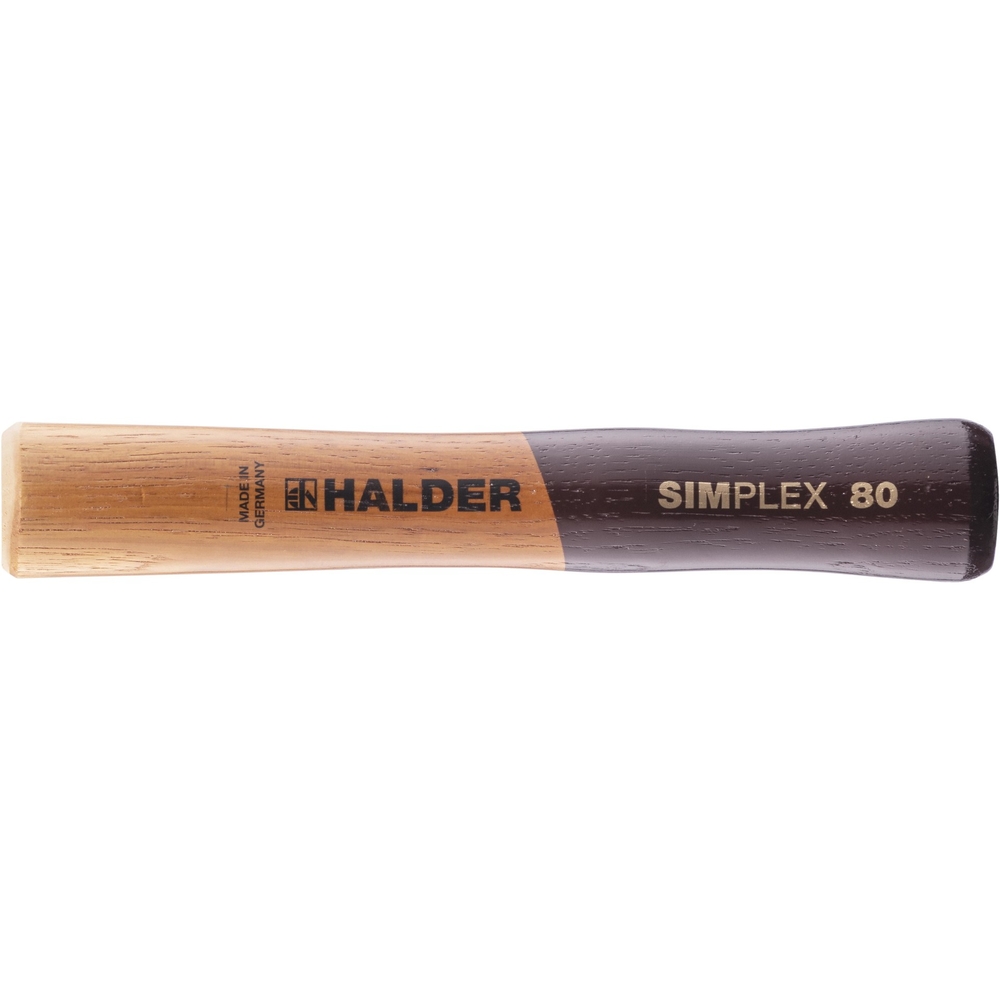 Manche en bois hickory extra court pour SIMPLEX Maillet diam 80 - HALDER - 3244.082