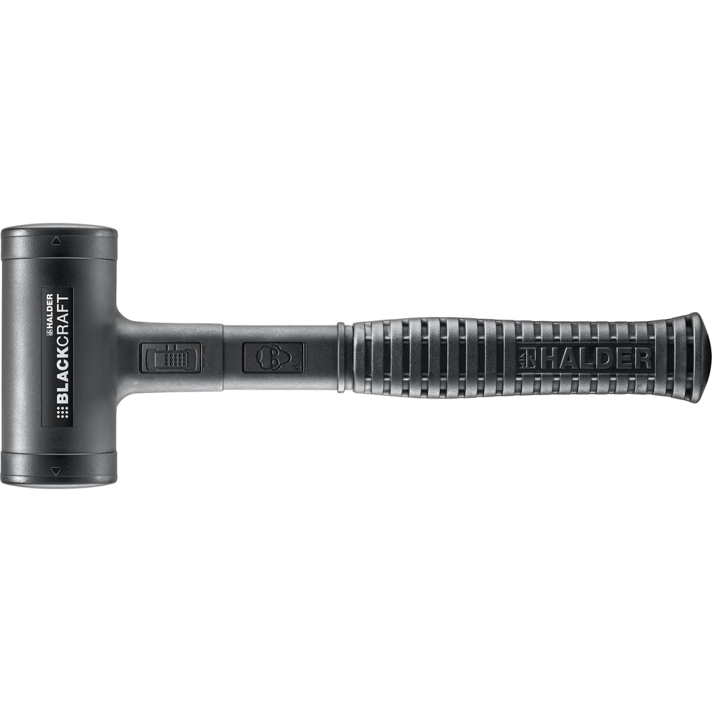 Maillet BLACKCRAFT manche en tube d'acier anti-dérapant et incassable diam 50 - HALDER - 3379.050