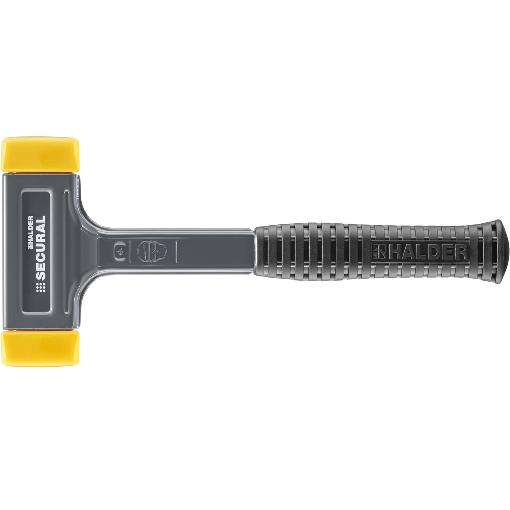 Maillet SECURAL manche et tête issus d'une seule pièce d'acier rectangulaire 35 x 45 - HALDER - 3380.045