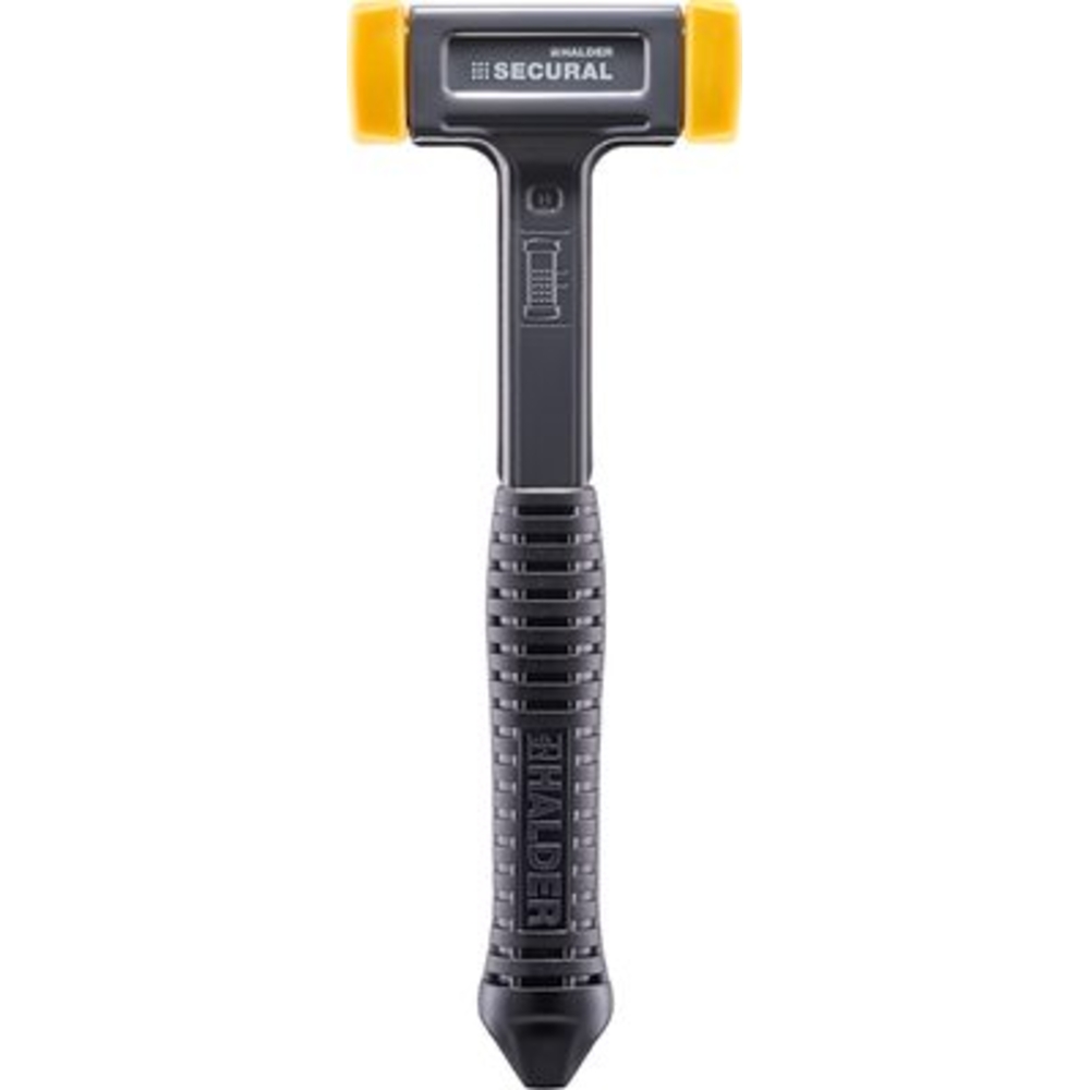 Maillet SECURAL manche et tête issus d'une seule pièce d'acier rectangulaire 30 x 40  - HALDER - 3380.140