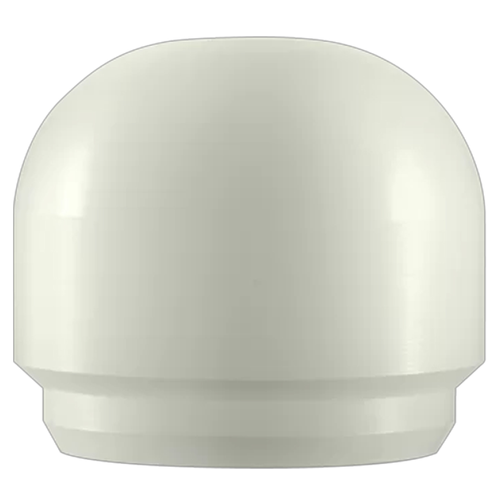 Embout pour Supercraft diam 25 nylon - arrondi - HALDER - 3508.225