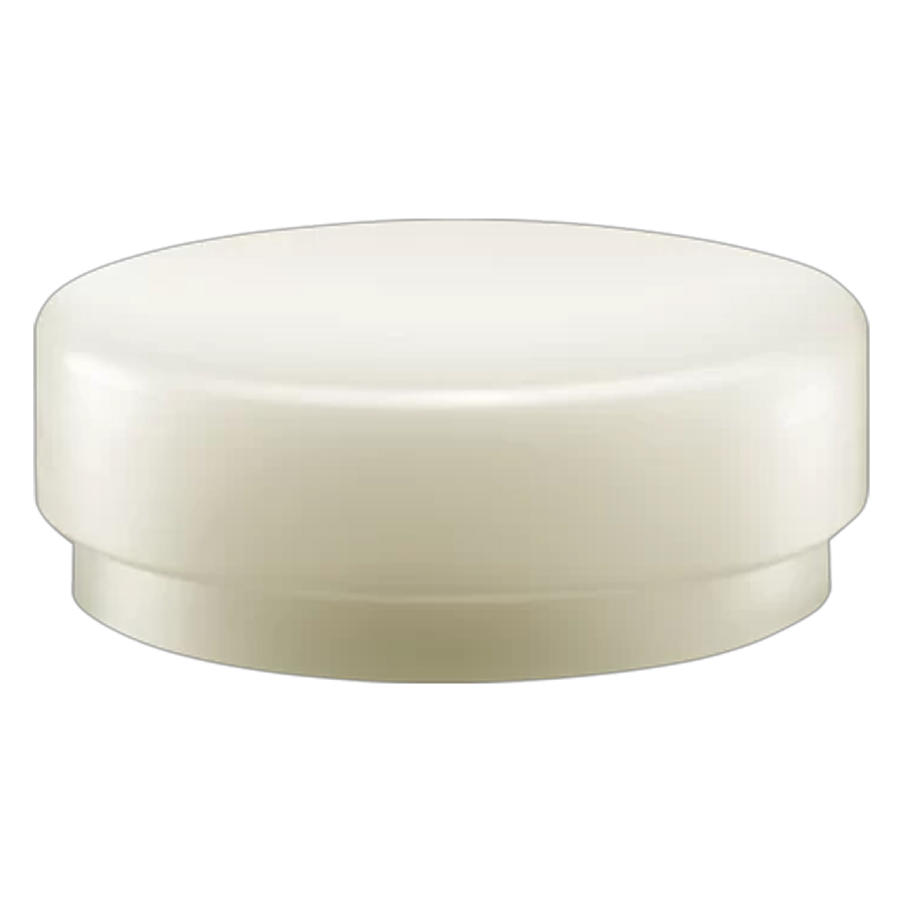 Embout pour maillet massse couple sans rebond diam 100mm nylon plat - HALDER - 3508.S10