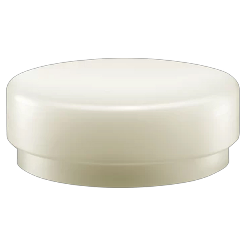 Embout pour maillet masse couple sans rebond diam 80mm nylon plat - HALDER - 3508.S80