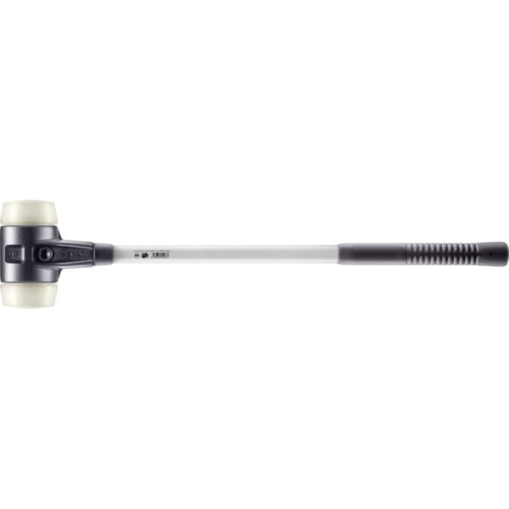 Marteau SIMPLEX fonte malléable manche fibre diam 80 700 mm nylon - HALDER - 3708.081