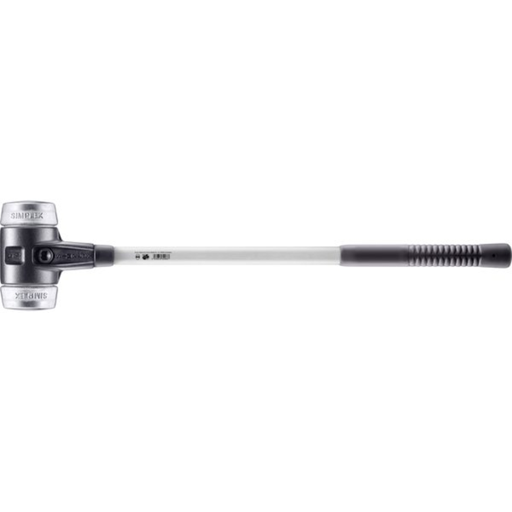Marteau SIMPLEX fonte malléable manche fibre diam 80 700 mm métal doux - HALDER - 3709.081