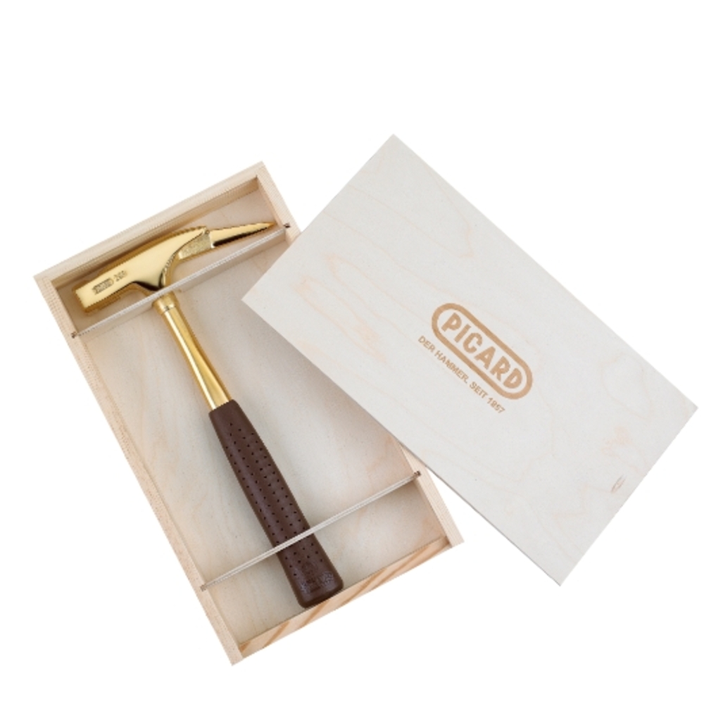 Marteau de charpentiers No H 298f doré boîte en bois PICARD - H0029860