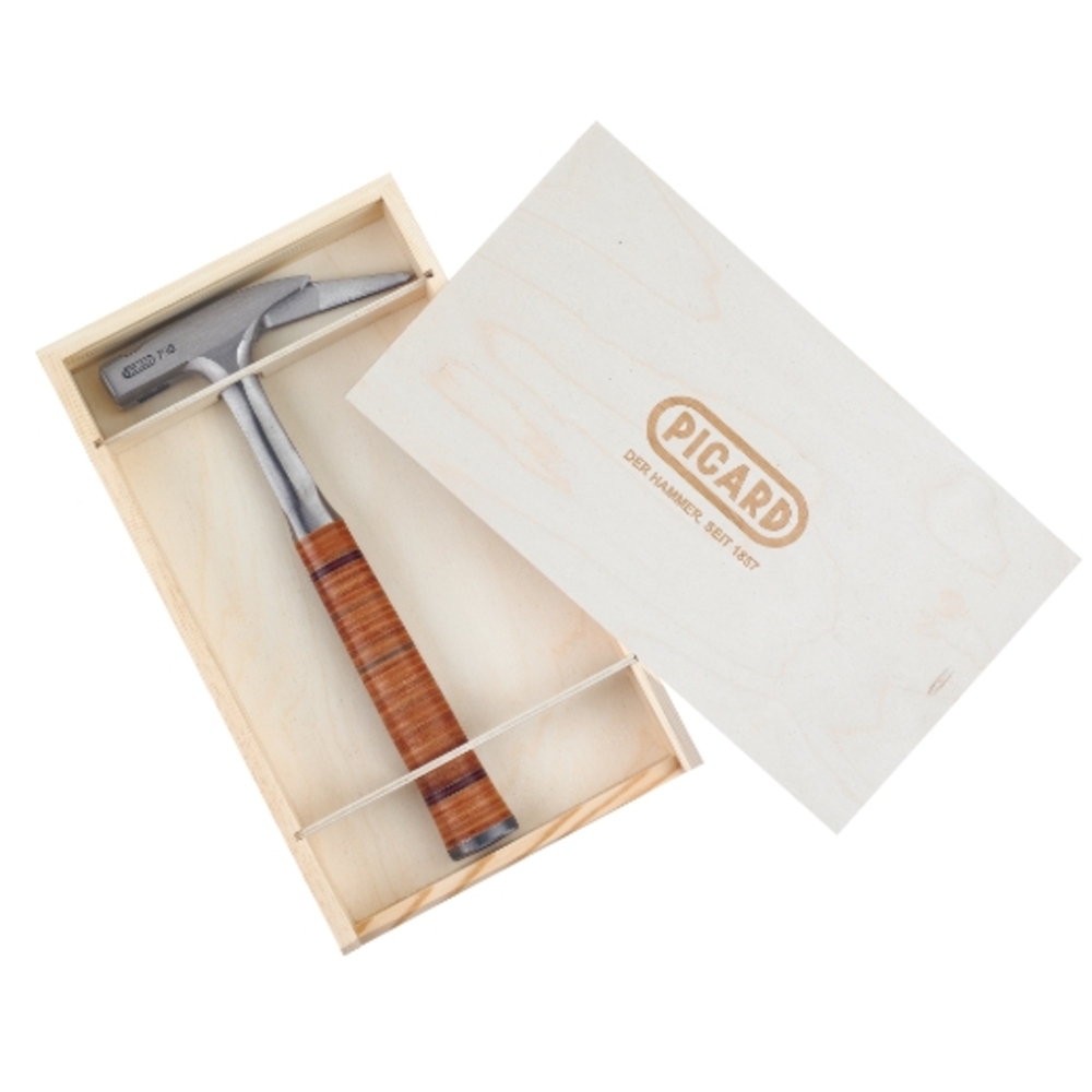 Marteau de charpentier en acier plein No H 790 geraut dans caisse en bois PICARD - H0079010