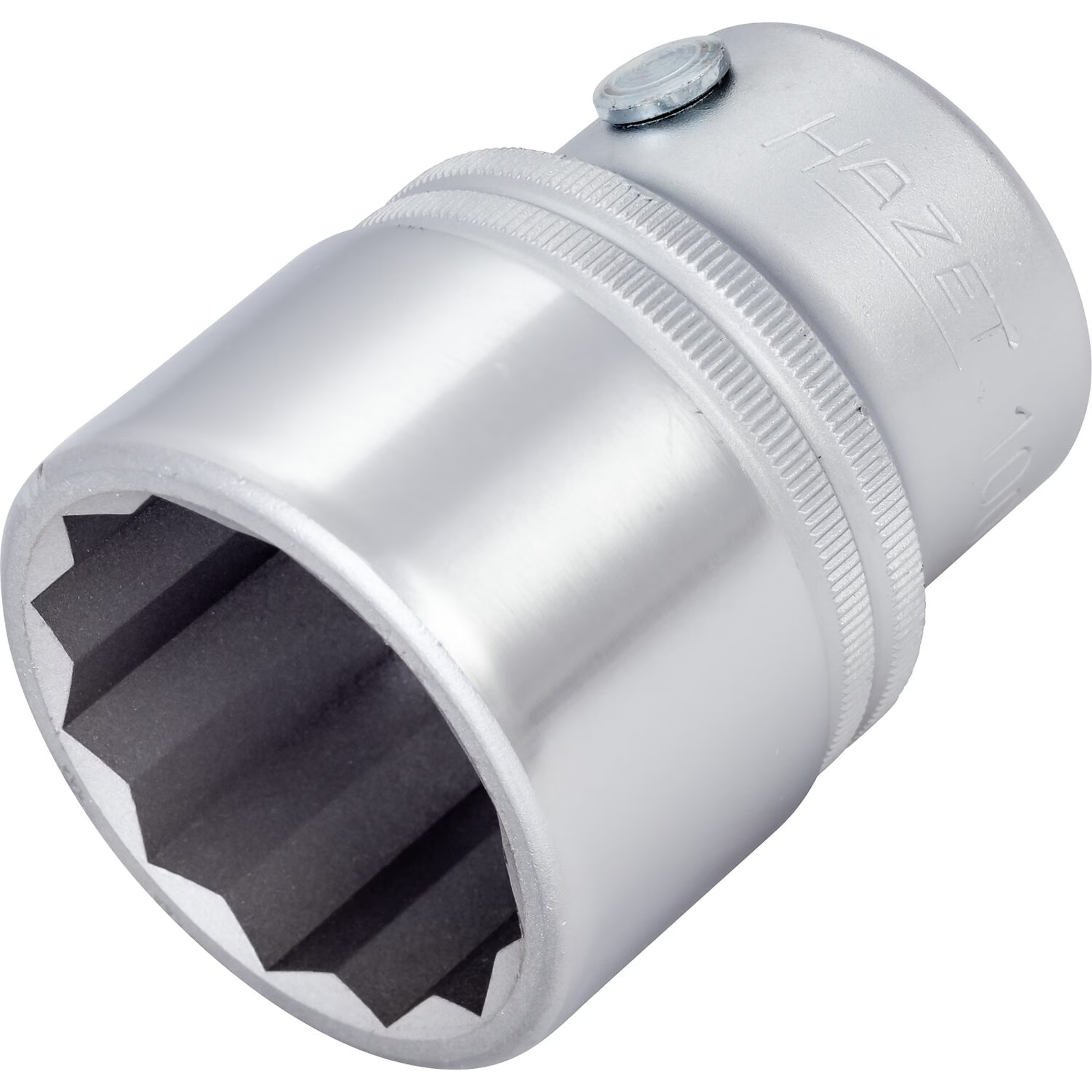 Douille carré creux 3/4 pouce 12 pans 59 mm avec tige débloquage goupille HAZET - 1000AZ-1.5/16