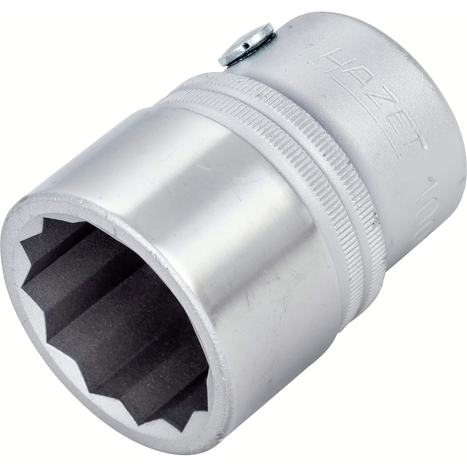 Douille carré creux 3/4 pouce 30 mm profil 12 pans avec tige débloquage HAZET - 1000Z-30