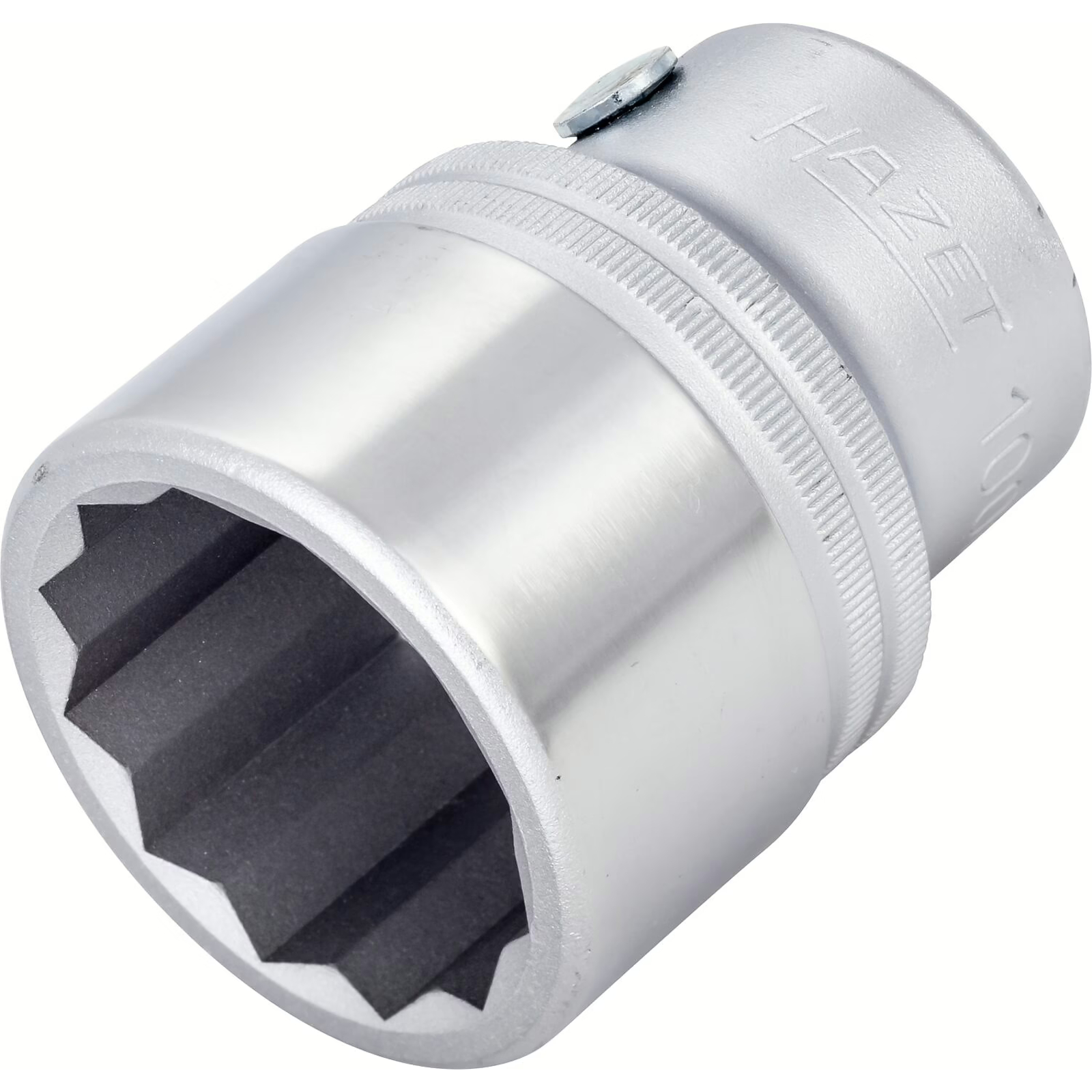 Douille 34 mm carré creux 3/4 pouce 12 pans avec moletage et tige de déblocage HAZET - 1000Z-34