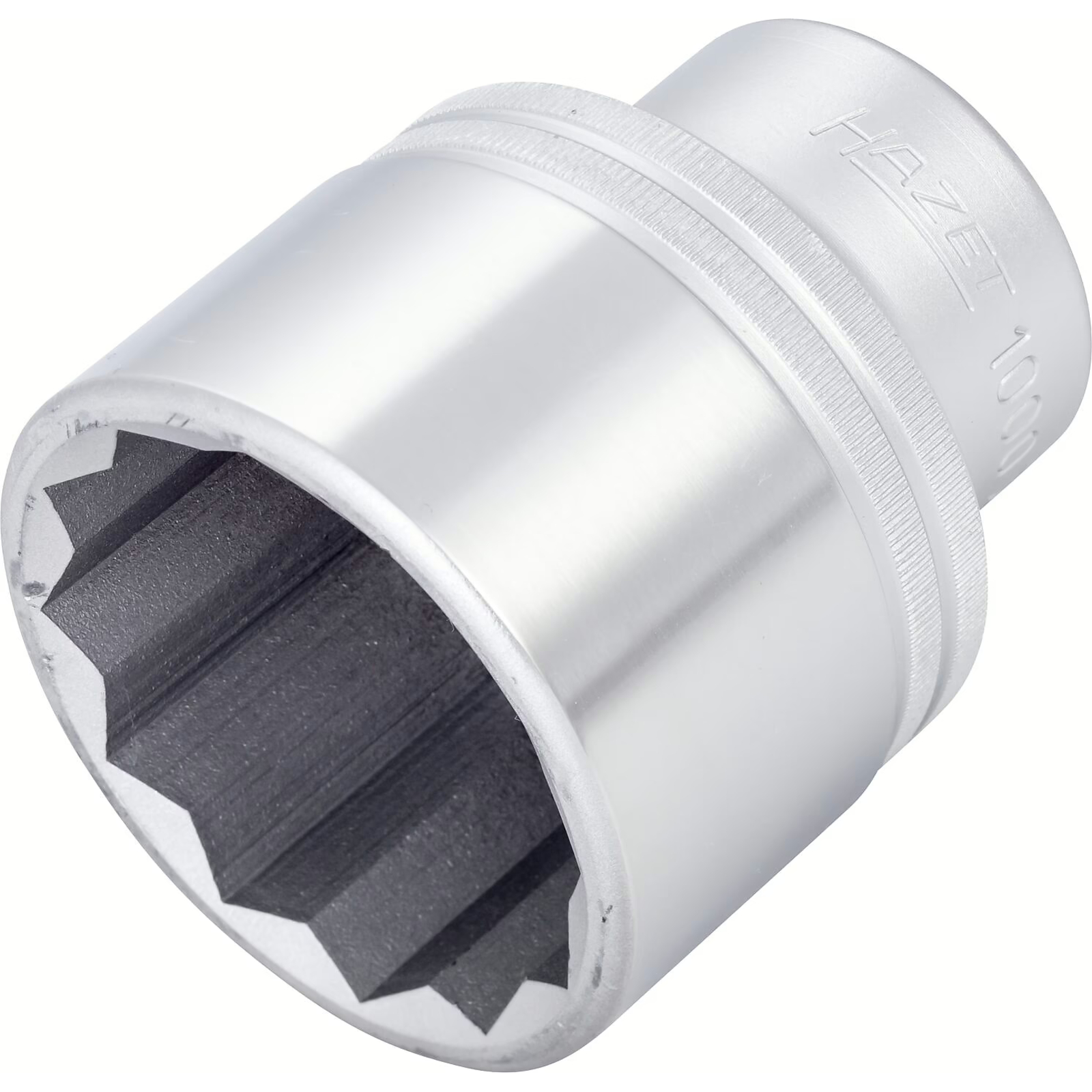 Douille carré creux 3/4 pouce 50 mm profil 12 pans avec tige de déblocage HAZET - 1000Z-50