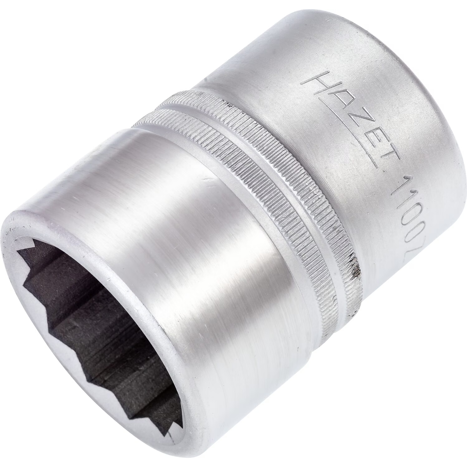 Douille carré creux 1 pouce 12 pans 36 mm avec tige débloque-goupille HAZET - 1100Z-36