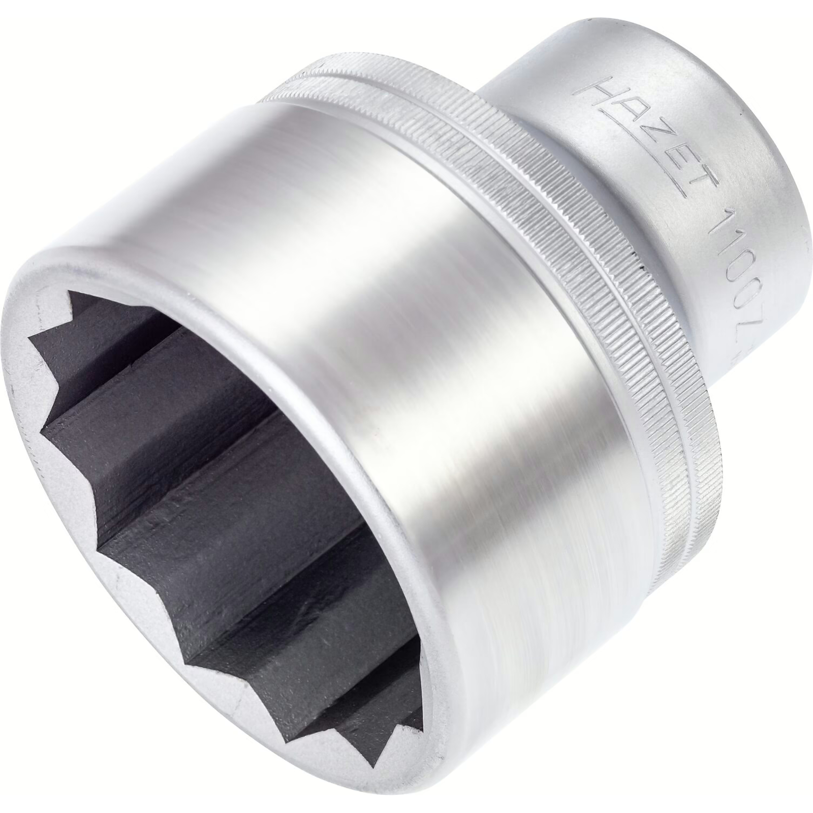 Douille carré creux 1 pouce 12 pans 60 mm avec tige débloquage HAZET - 1100Z-60