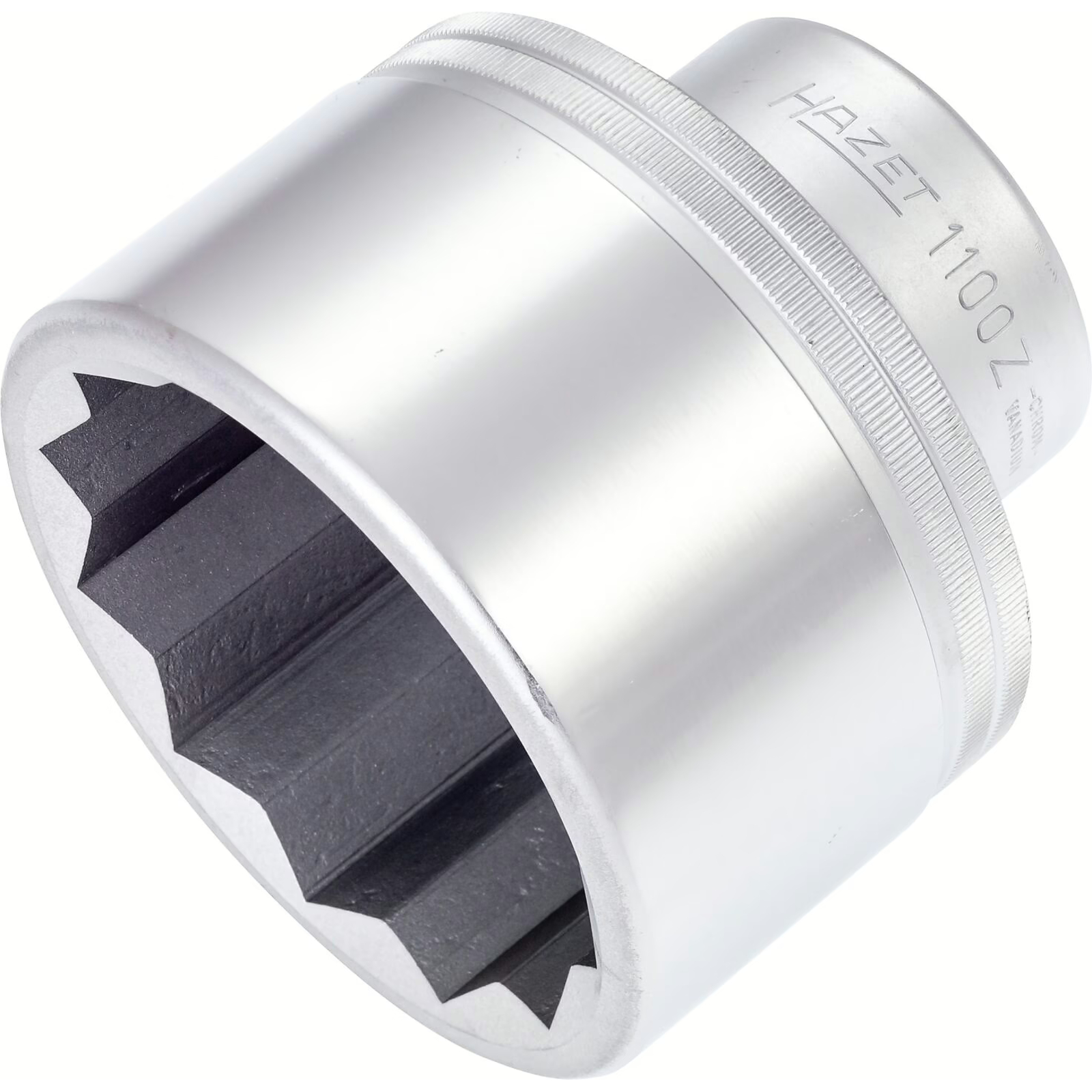 Douille carré creux 1 pouce 12 pans 75 mm actionnement écrou différentiel Iveco HAZET - 1100Z-75