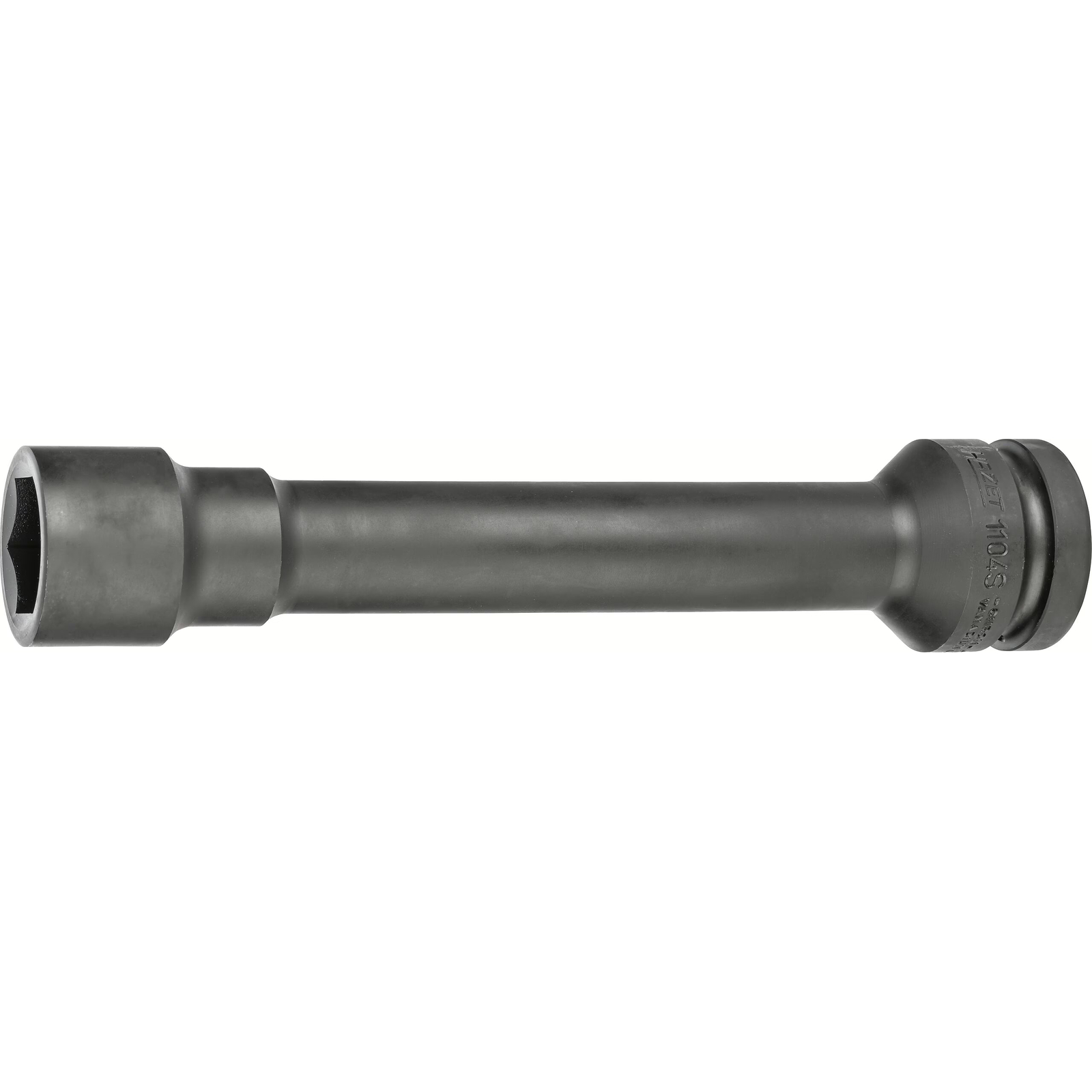 Douille à chocs extra-longue 32 mm carré creux 1 pouce 6 pans pour machines HAZET - 1104S-32