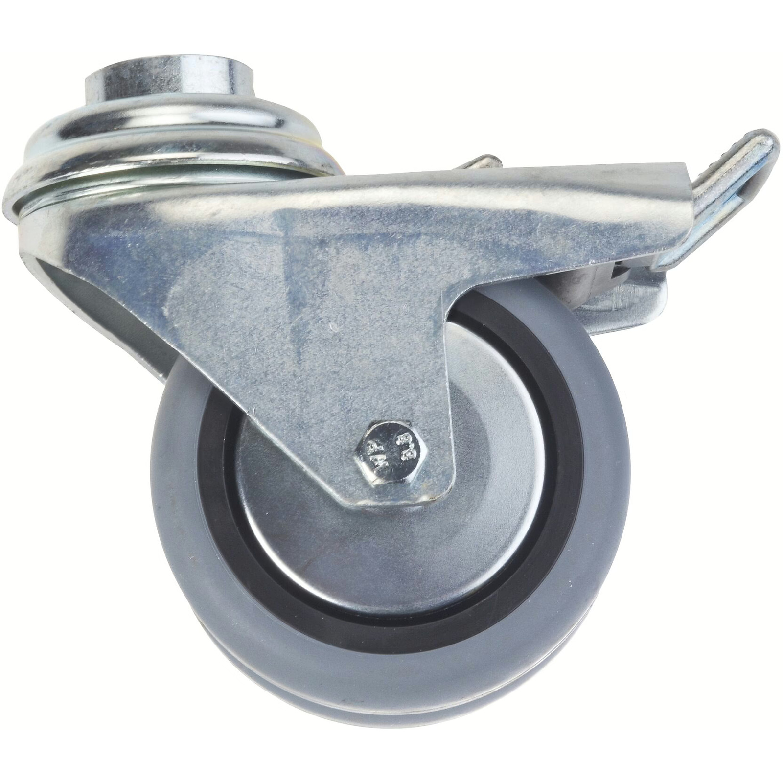 Galet pivotant double 75 mm avec frein de blocage pour servante HAZET 166N par paire HAZET - 160-011