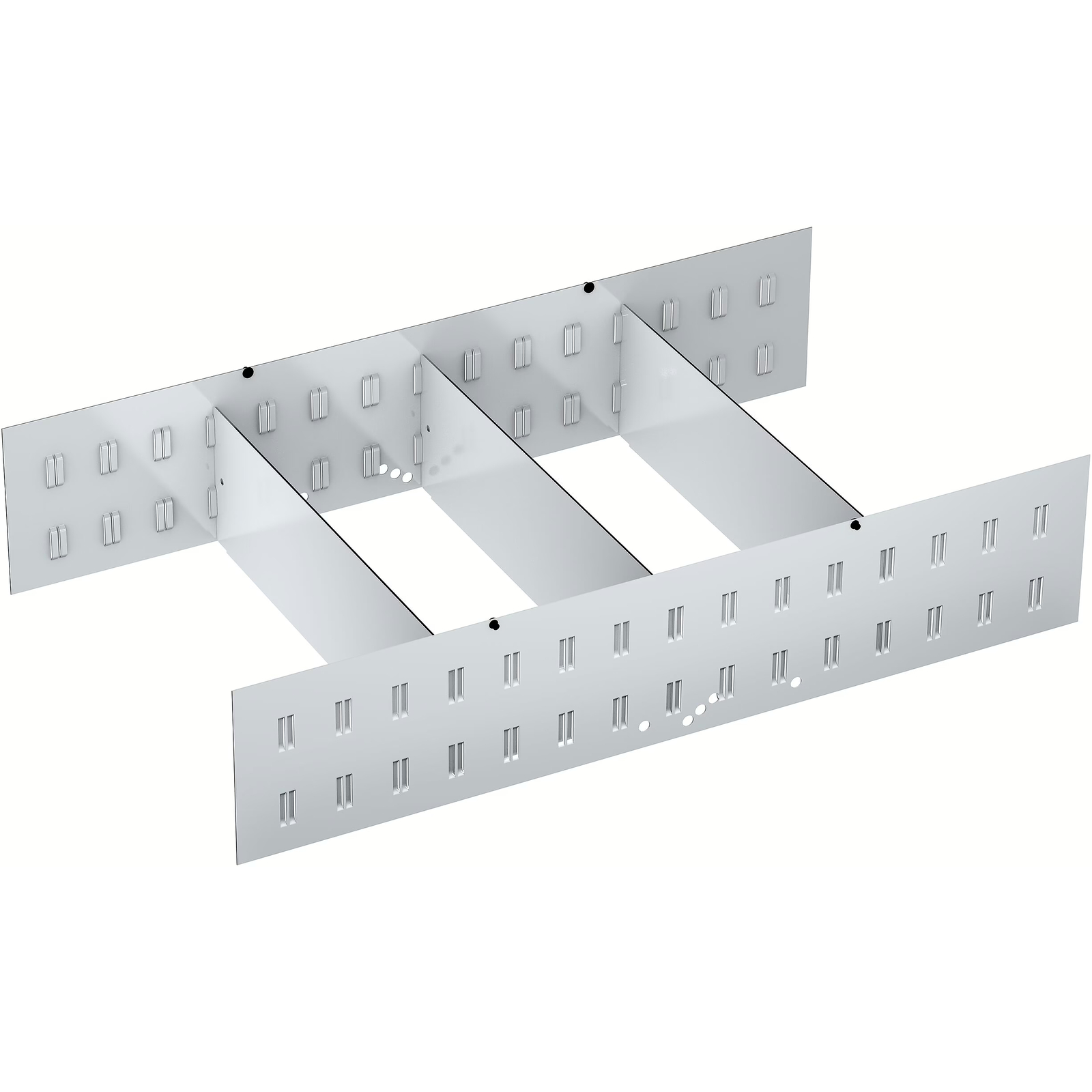 Jeu de tôles de séparation 5 pièces hauteur 118 mm pour servante 179NXL HAZET - 161T-179NXL/5H