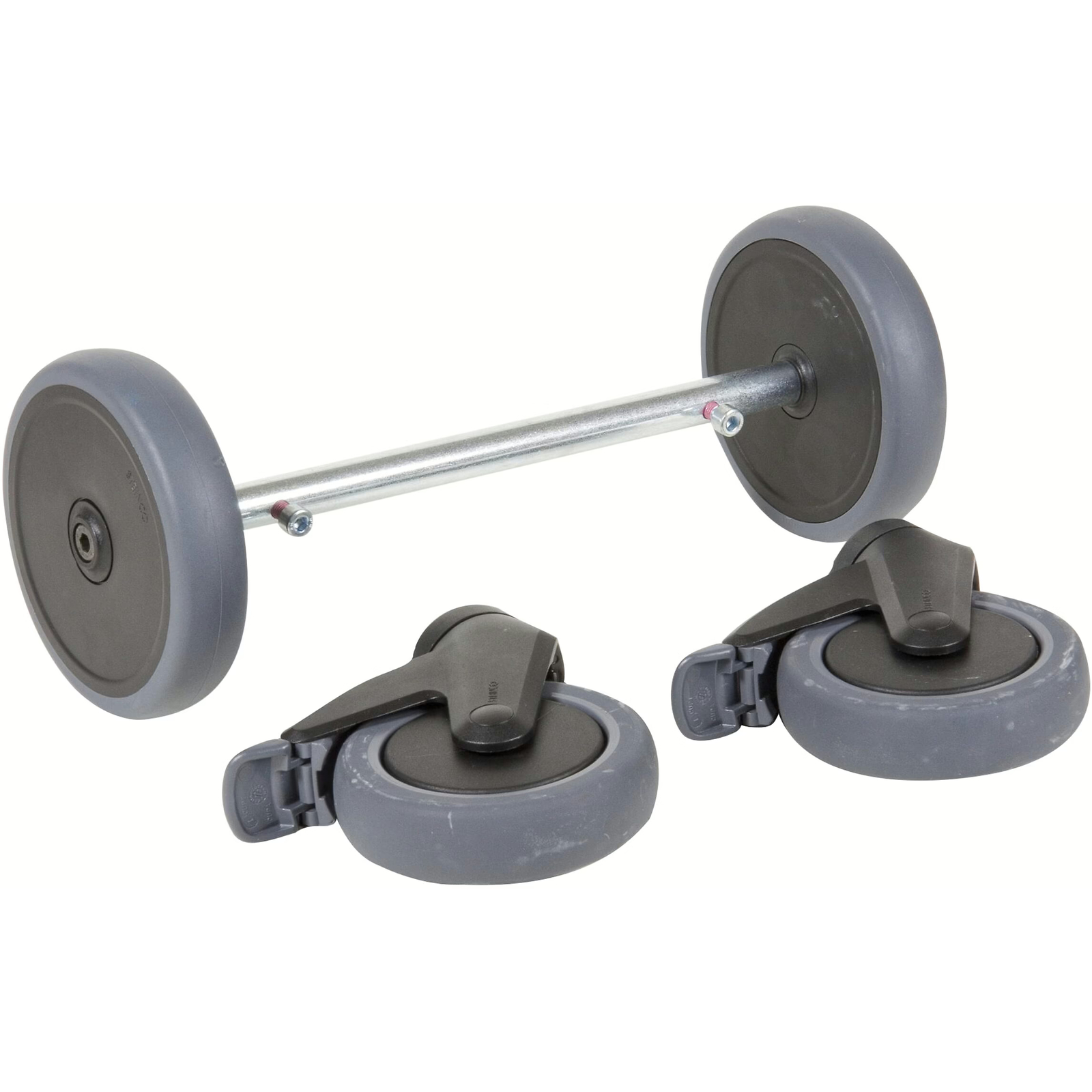 Jeu de roues 2 galets pivotants Ø125 mm et roues disque Ø150 mm pour 166C HAZET - 162C-0119