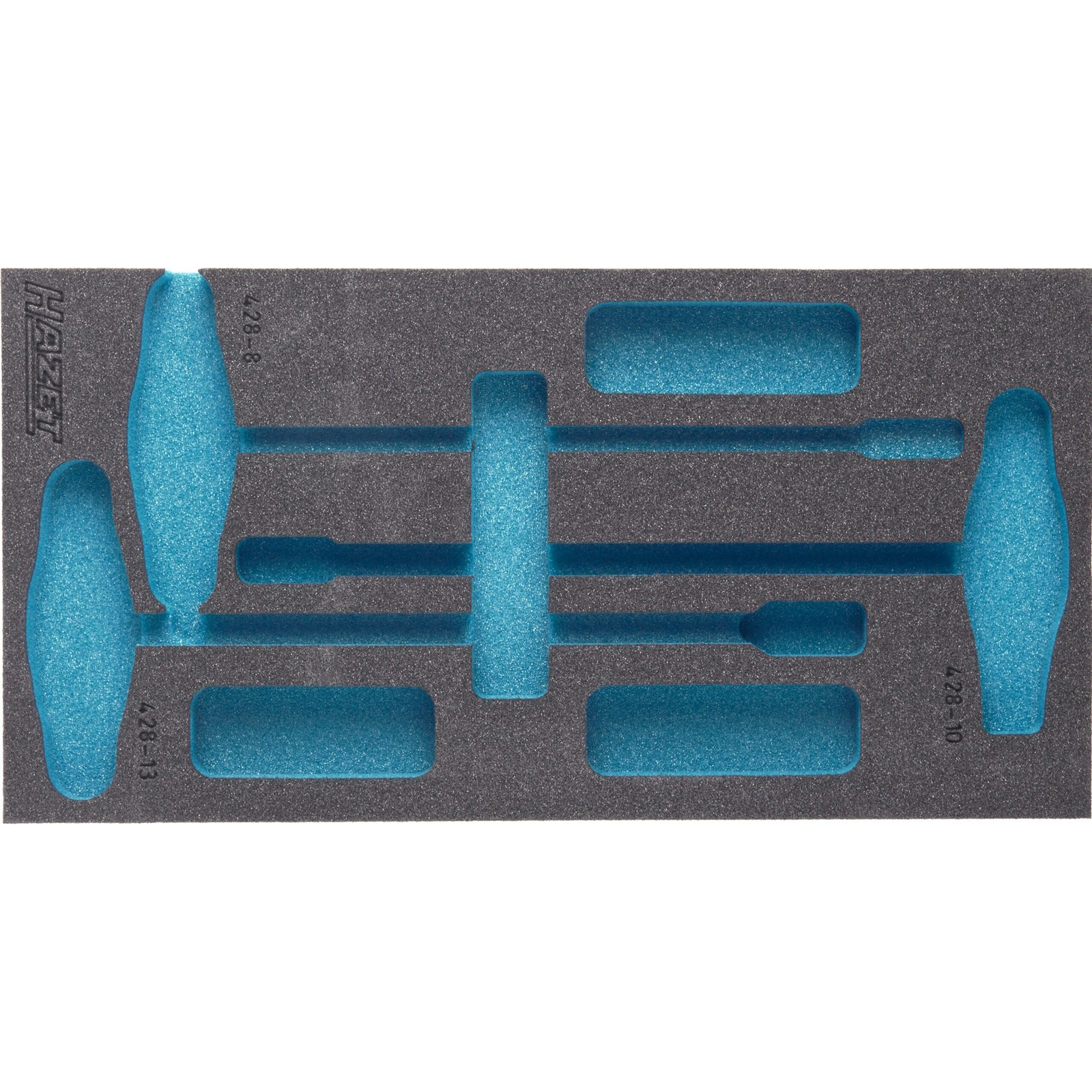 Garniture mousse souple bimatière 342 x 172 mm vide HAZET - 163-122L
