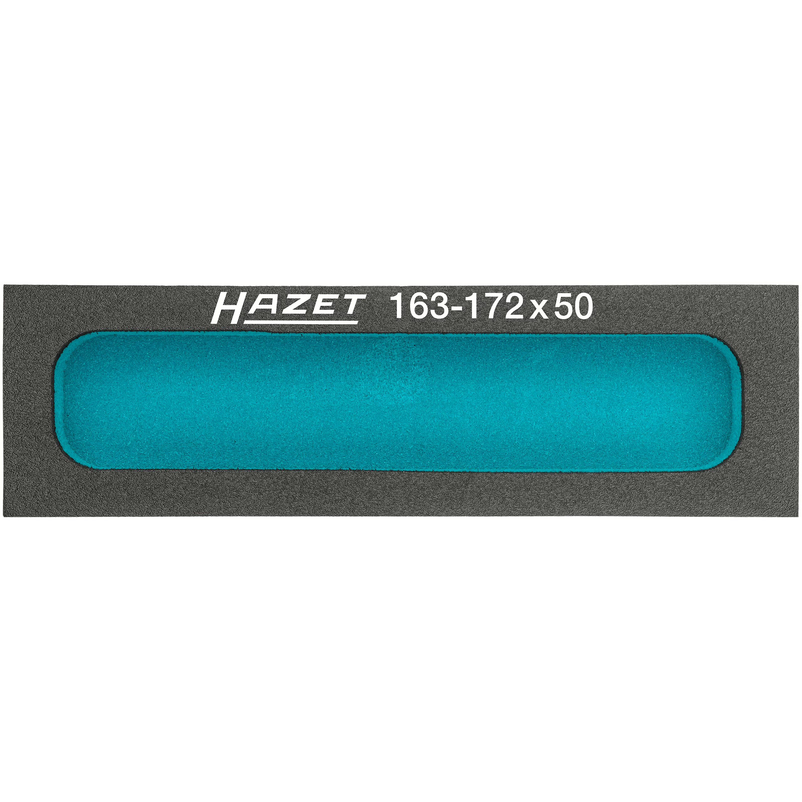 Garniture mousse souple bimatière 172 x 50 x 33 mm Safety-Insert-System vide HAZET - 163-172X50