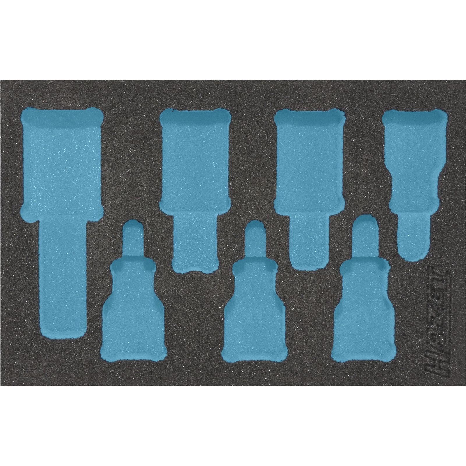 Garniture mousse souple bimatière 172 x 114 mm vide HAZET - 163-243L