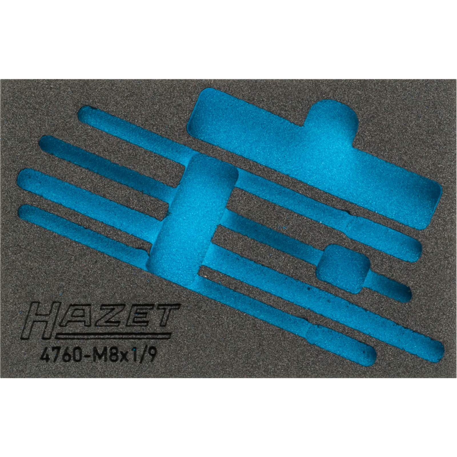 Garniture mousse souple bimatière 172 x 114 mm Safety-Insert-System vide HAZET - 163-321L