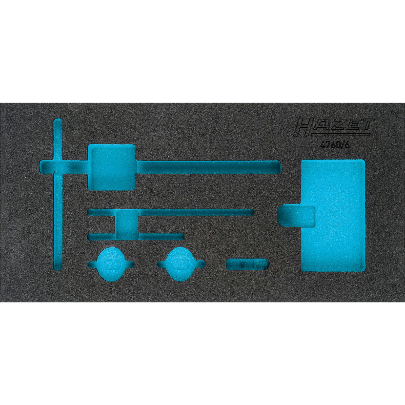 Garniture mousse souple bimatière 342 x 172 mm vide HAZET - 163-325L