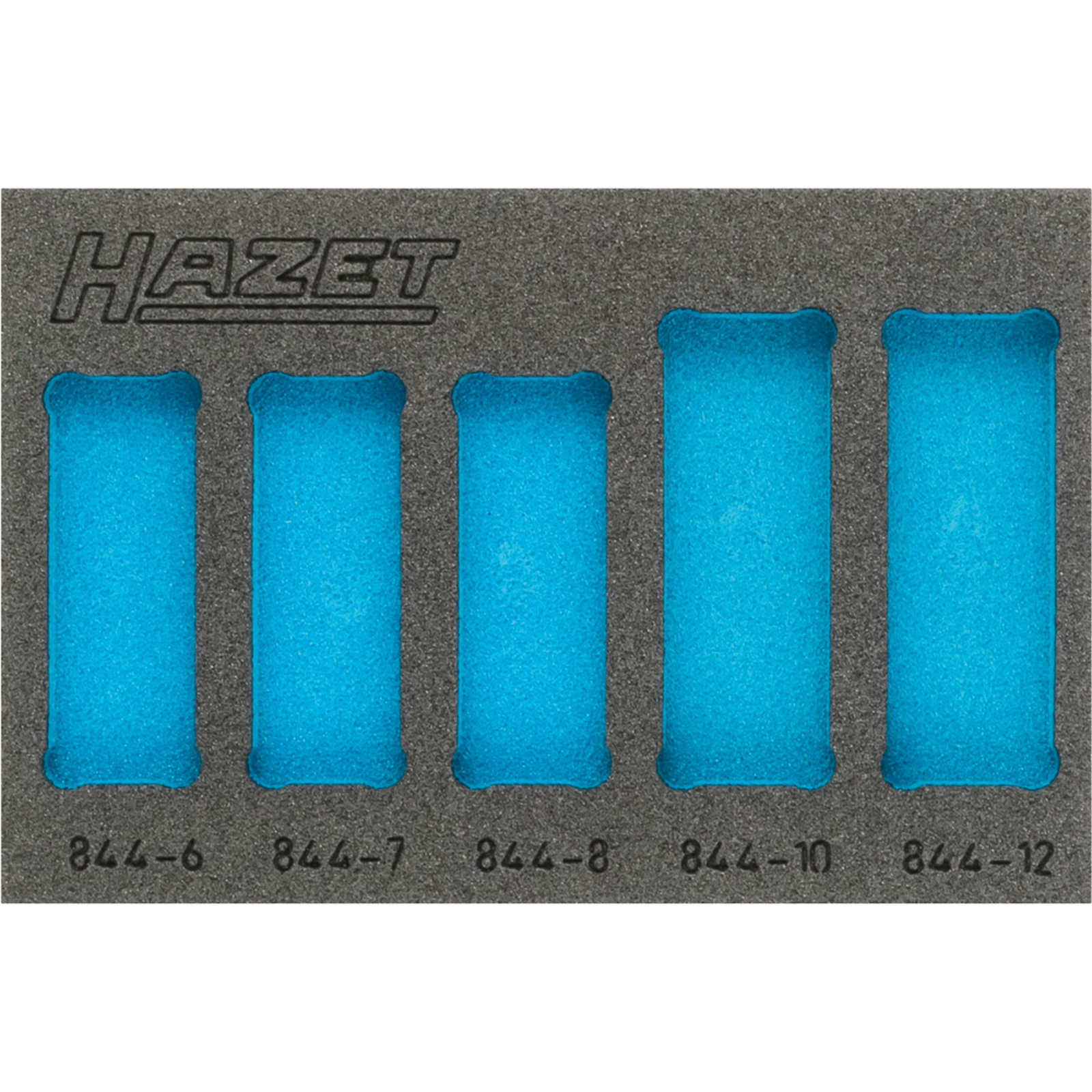 Garniture mousse souple bimatière 172 x 114 mm Safety-Insert-System vide HAZET - 163-347L
