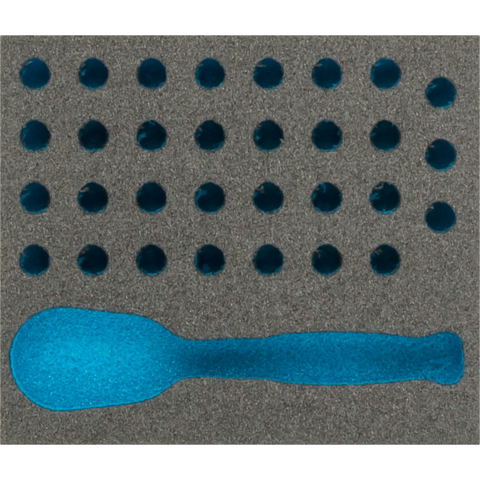 Garniture mousse souple bimatière 95 x 80 mm vide pour 863 MBIT/33 HAZET - 163-384L