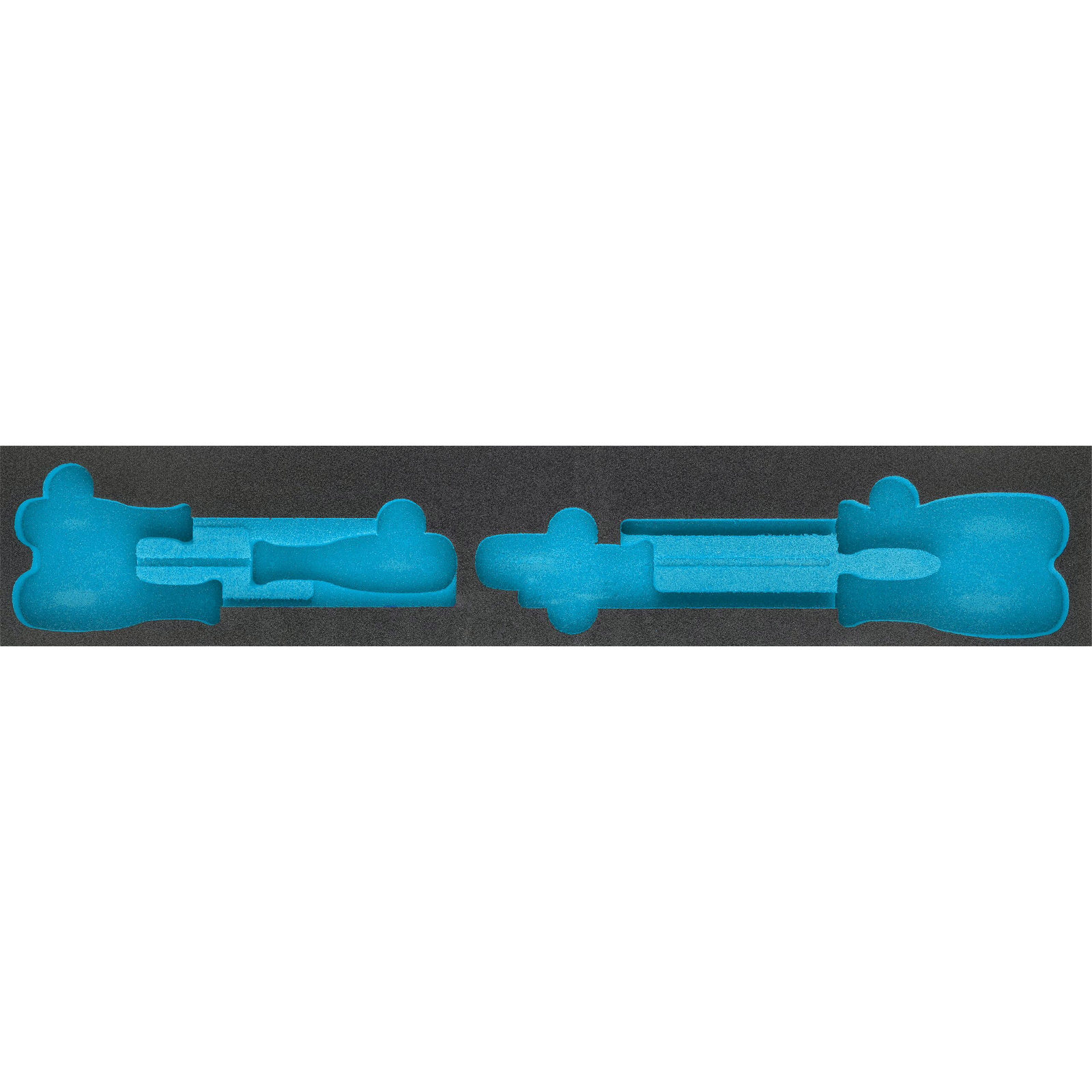 Garniture mousse souple bimatière Safety-Insert-System vide pour servante 190/79 HAZET - 163-457L