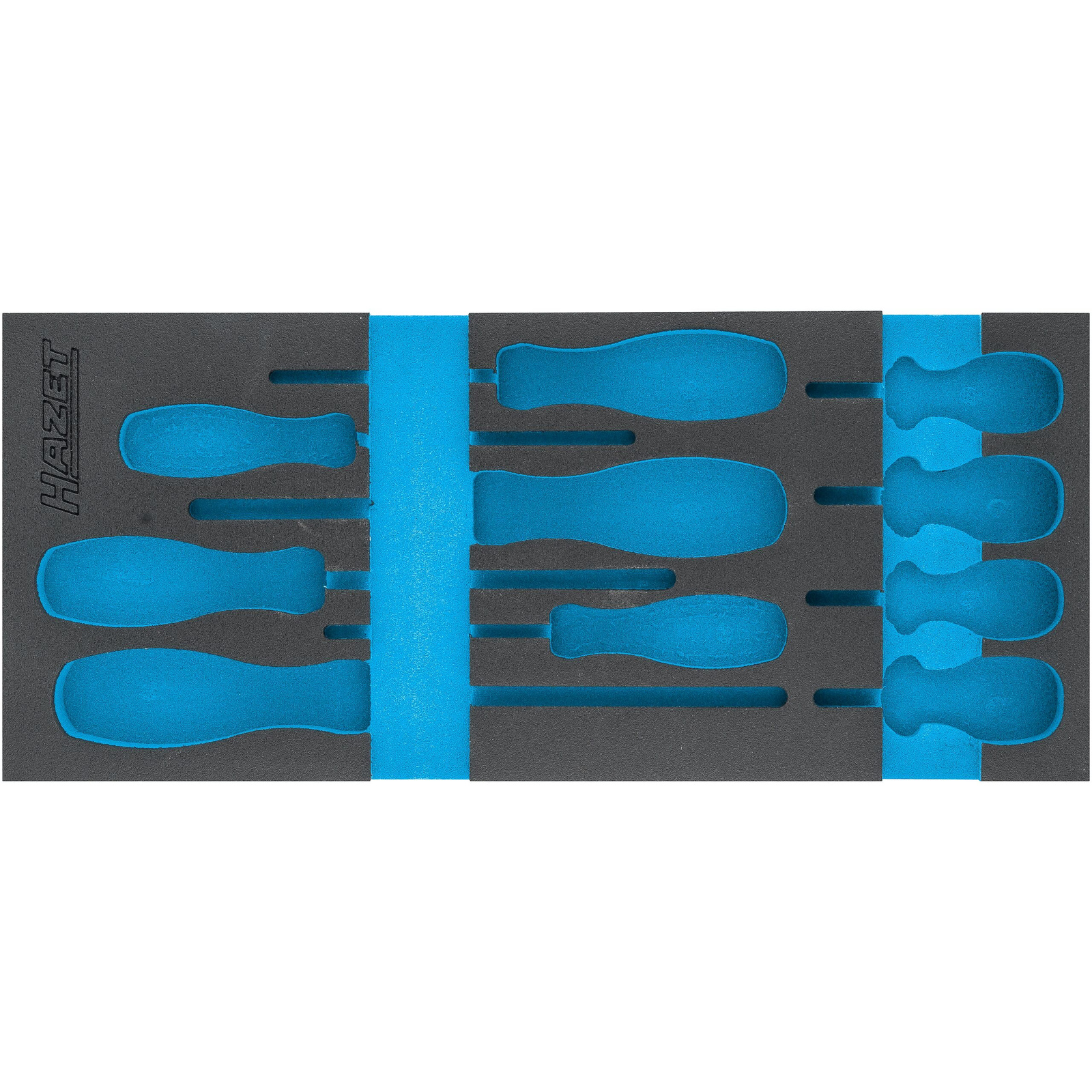 Garniture mousse souple bimatière 392 x 172 mm vide HAZET - 163-516L