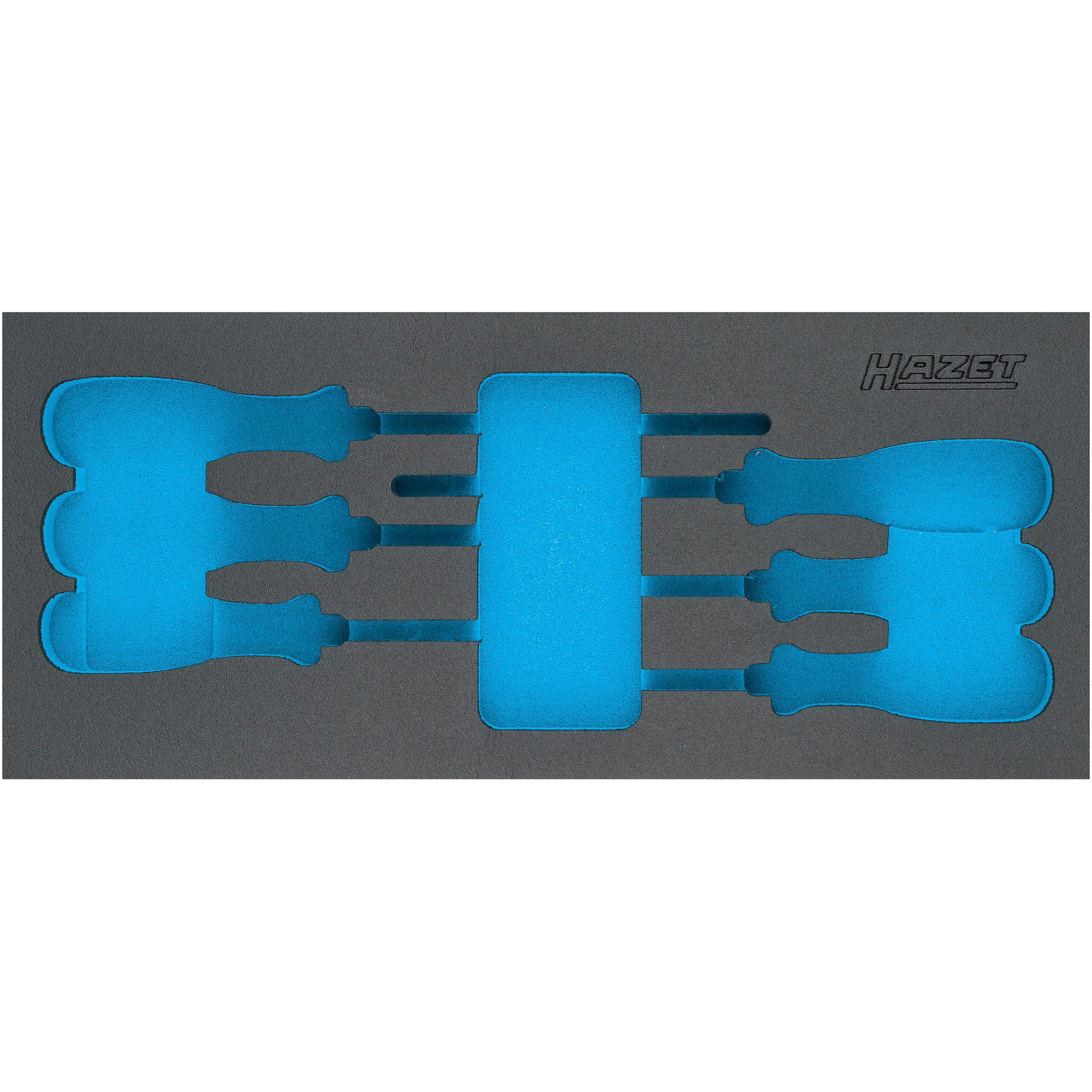 Garniture mousse souple bimatière 392 x 172 mm vide HAZET - 163-522L