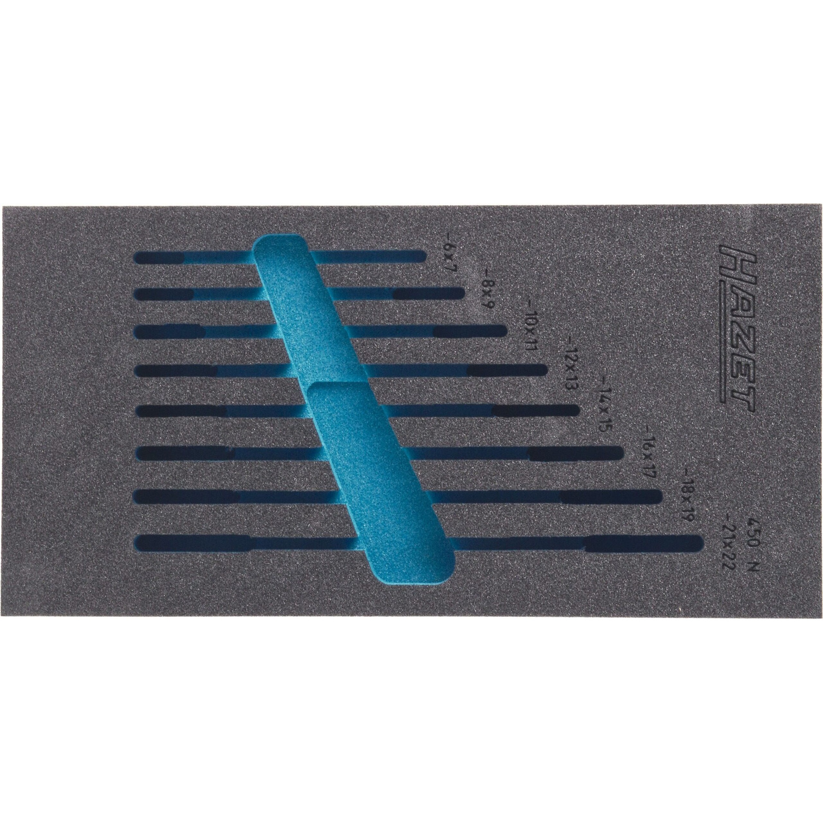 Garniture mousse souple bimatière 342 x 172 mm vide HAZET - 163-95L